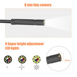 Nội soi công nghiệp cầm tay tích hợp màn hình dọc chống nước HD 8mm P40, 2m, 5m, 10m