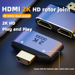 Bộ chuyển đổi HDMI 2 trong 1 2K 60Hz có đèn báo