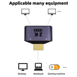Bộ chuyển đổi HDMI 2 trong 1 2K 60Hz có đèn báo