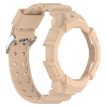 Dây đồng hồ silicone Armor + ốp bảo vệ, cho Samsung Galaxy Watch5 40mm, Samsung Galaxy Watch5 44mm, Samsung Galaxy Watch4 40mm, Samsung Galaxy Watch4 44mm