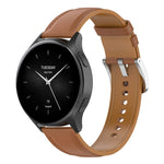 22mm Genuine Leather Watch Band, For Huawei Watch Buds/Xiaomi Watch S2