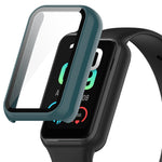 PC + Tempered Glass Integrated Protective Watch Case, For Amazfit Band 7