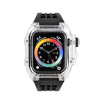 Dây đồng hồ ốp trong suốt cao su flo, Dành cho Apple Watch Series 8&7 45mm, Dành cho Apple Watch Series 8&7 45mm/SE 2&6&SE&5&4 44mm