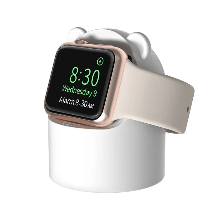 Giá đỡ sạc silicone cho đồng hồ thông minh Apple Watch không kèm sạc