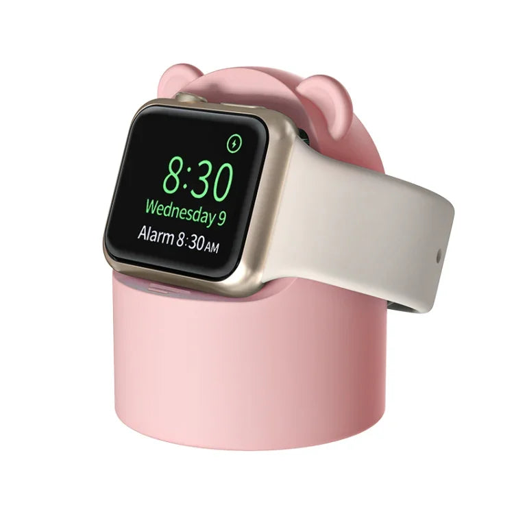 Giá đỡ sạc silicone cho đồng hồ thông minh Apple Watch không kèm sạc
