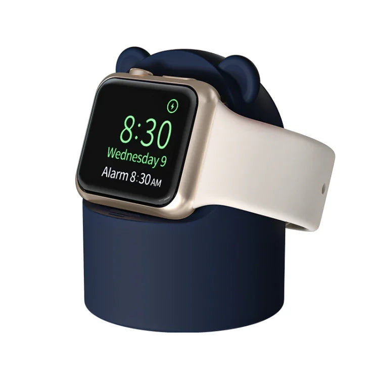 Giá đỡ sạc silicone cho đồng hồ thông minh Apple Watch không kèm sạc