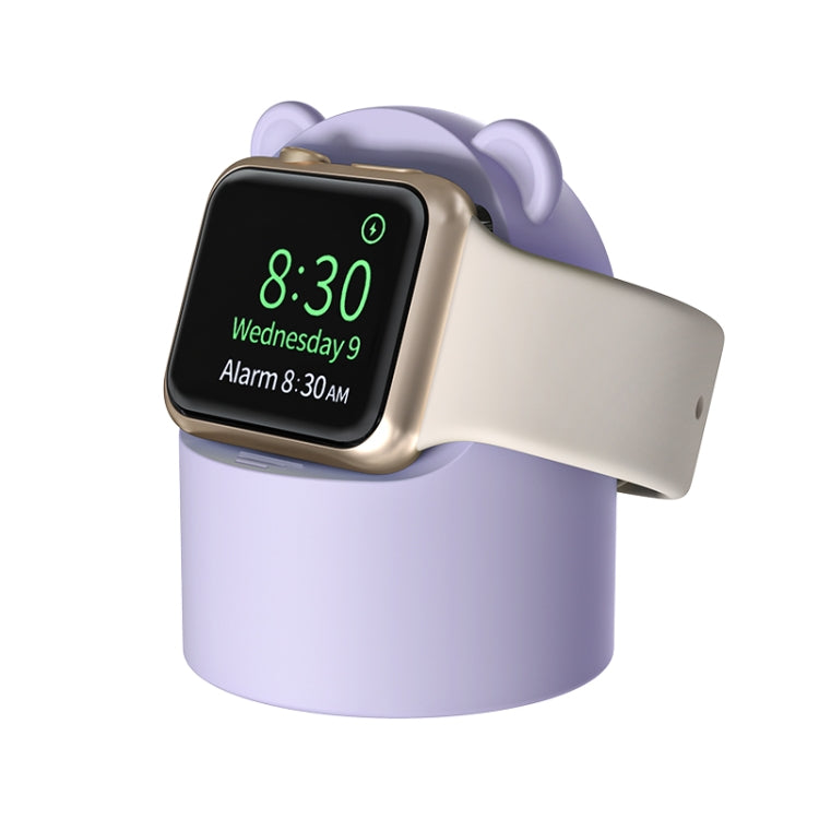 Giá đỡ sạc silicone cho đồng hồ thông minh Apple Watch không kèm sạc