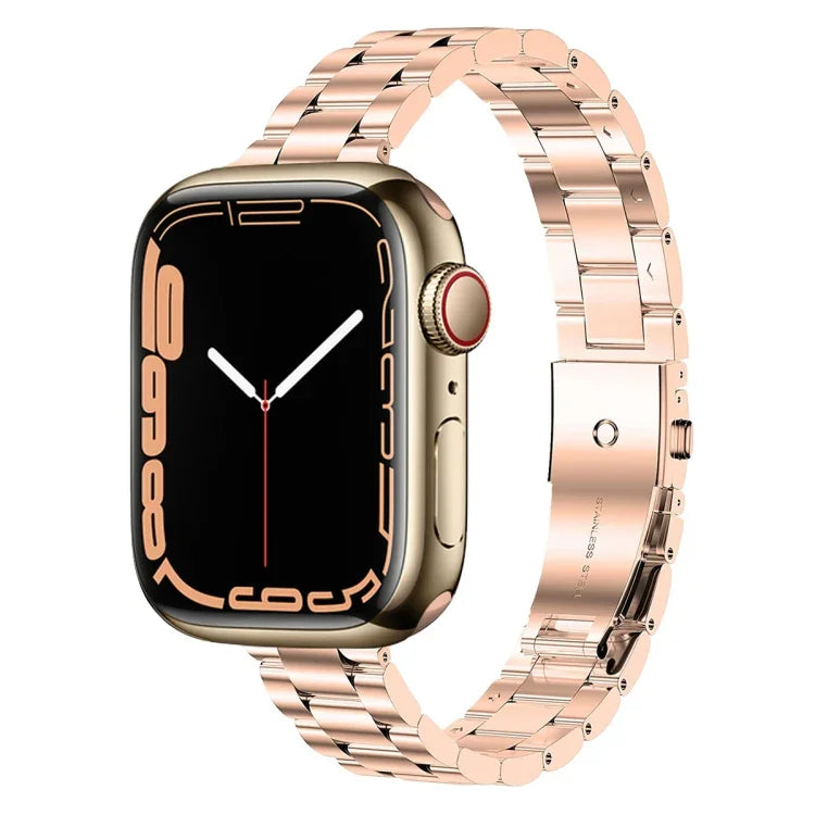 Dây đồng hồ thép không gỉ eo nhỏ, Dành cho Apple Watch Ultra 49mm / Series 8&7 45mm, Dành cho Apple Watch Series 8&7 41mm / SE 2&6&SE&5&4 40mm