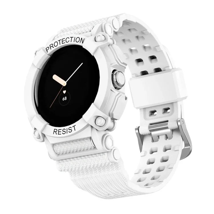 Dây Đồng Hồ Liền Màu Trơn Ba Chống, Dành cho Google Pixel Watch