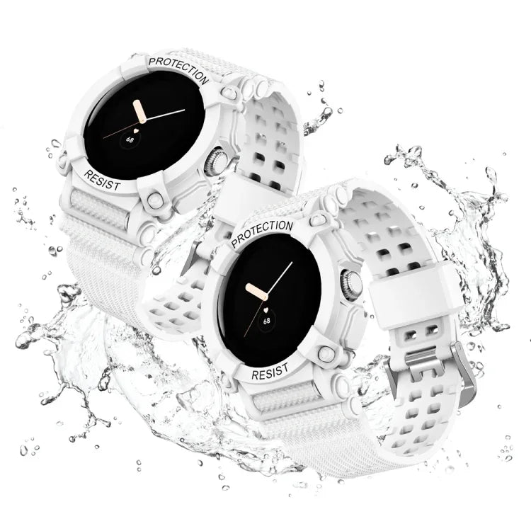 Dây Đồng Hồ Liền Màu Trơn Ba Chống, Dành cho Google Pixel Watch