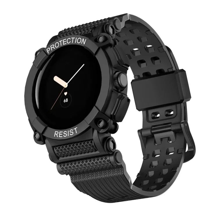 Dây Đồng Hồ Liền Màu Trơn Ba Chống, Dành cho Google Pixel Watch