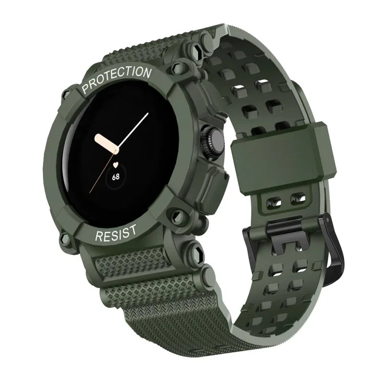 Dây Đồng Hồ Liền Màu Trơn Ba Chống, Dành cho Google Pixel Watch