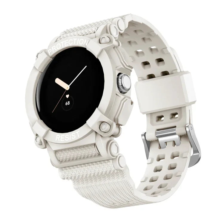 Dây Đồng Hồ Liền Màu Trơn Ba Chống, Dành cho Google Pixel Watch