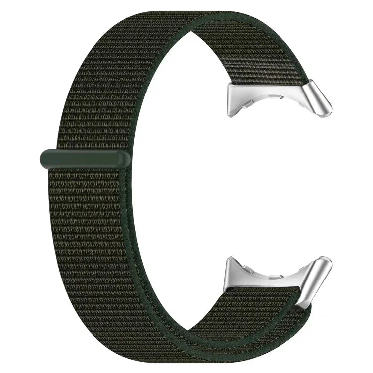 Dây đồng hồ vòng nylon đầu kim loại cho Google Pixel Watch 4 / 3 / 2 / 1 41mm