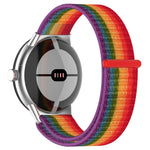 Dây đồng hồ vòng nylon đầu kim loại cho Google Pixel Watch 4 / 3 / 2 / 1 41mm