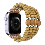 Dây đồng hồ hạt gỗ, Dành cho Apple Watch Ultra 49mm / Series 8&7 45mm, Dành cho Apple Watch Series 8&7 41mm