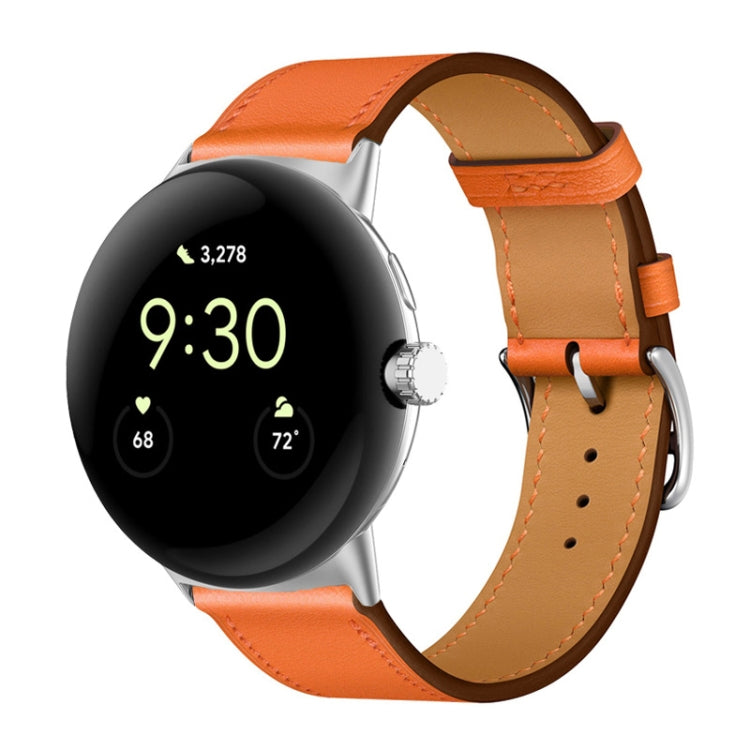 Dây đồng hồ da thật, Dành cho Google Pixel Watch 4 / 3 / 2 / 1 41mm