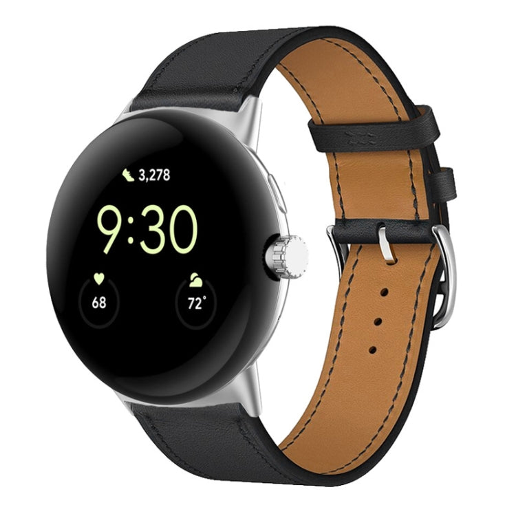 Dây đồng hồ da thật, Dành cho Google Pixel Watch 4 / 3 / 2 / 1 41mm