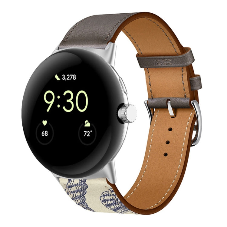 Dây đồng hồ da thật, Dành cho Google Pixel Watch 4 / 3 / 2 / 1 41mm