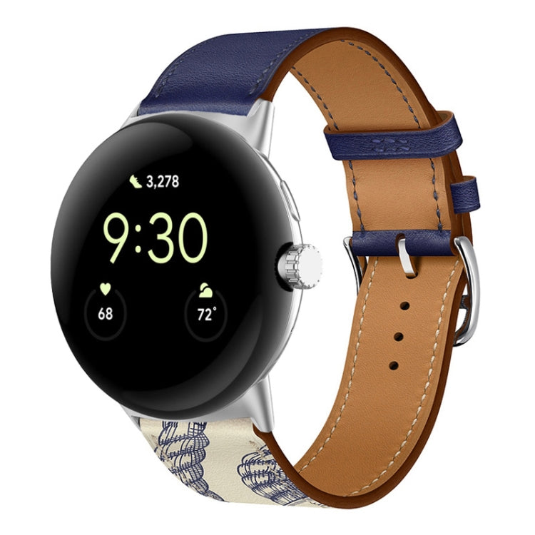 Dây đồng hồ da thật, Dành cho Google Pixel Watch 4 / 3 / 2 / 1 41mm