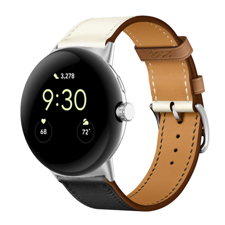 Dây đồng hồ da thật, Dành cho Google Pixel Watch 4 / 3 / 2 / 1 41mm
