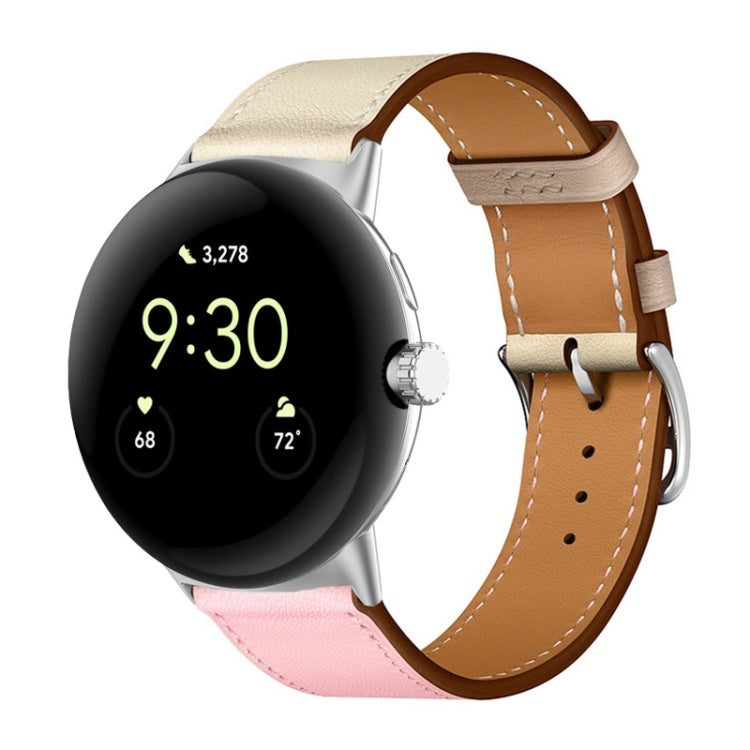 Dây đồng hồ da thật, Dành cho Google Pixel Watch 4 / 3 / 2 / 1 41mm