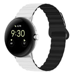 Dây đồng hồ silicone khóa cài ngược nam châm, cho Google Pixel Watch 4 / 3 / 2 / 1 41mm