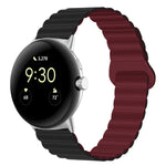 Dây đồng hồ silicone khóa cài ngược nam châm, cho Google Pixel Watch 4 / 3 / 2 / 1 41mm
