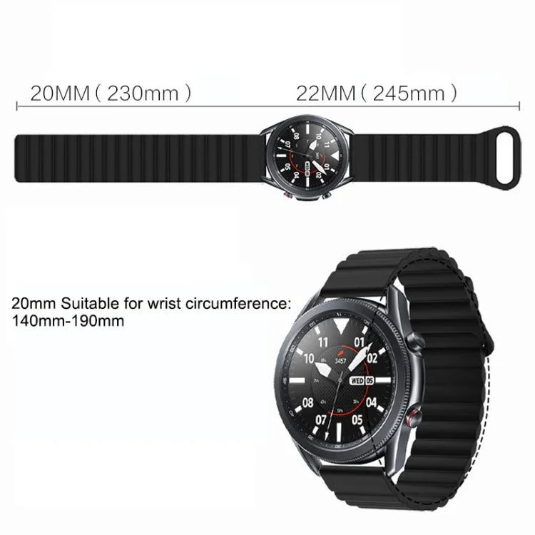 Dây đồng hồ silicone khóa cài ngược nam châm, cho Google Pixel Watch 4 / 3 / 2 / 1 41mm
