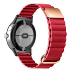 Dây đồng hồ da thật khóa từ ngược cho Google Pixel Watch 4 / 3 / 2 / 1 41mm