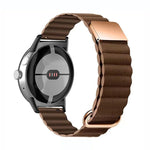 Dây đồng hồ da thật khóa từ ngược cho Google Pixel Watch 4 / 3 / 2 / 1 41mm