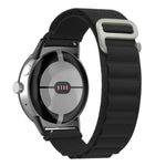 Dây đồng hồ vòng nylon đầu nối đen cho Google Pixel Watch 4 / 3 / 2 / 1 41mm