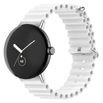 Dây đồng hồ silicone Ocean, cho Google Pixel Watch 4 / 3 / 2 / 1 41mm