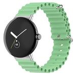 Dây đồng hồ silicone Ocean, cho Google Pixel Watch 4 / 3 / 2 / 1 41mm