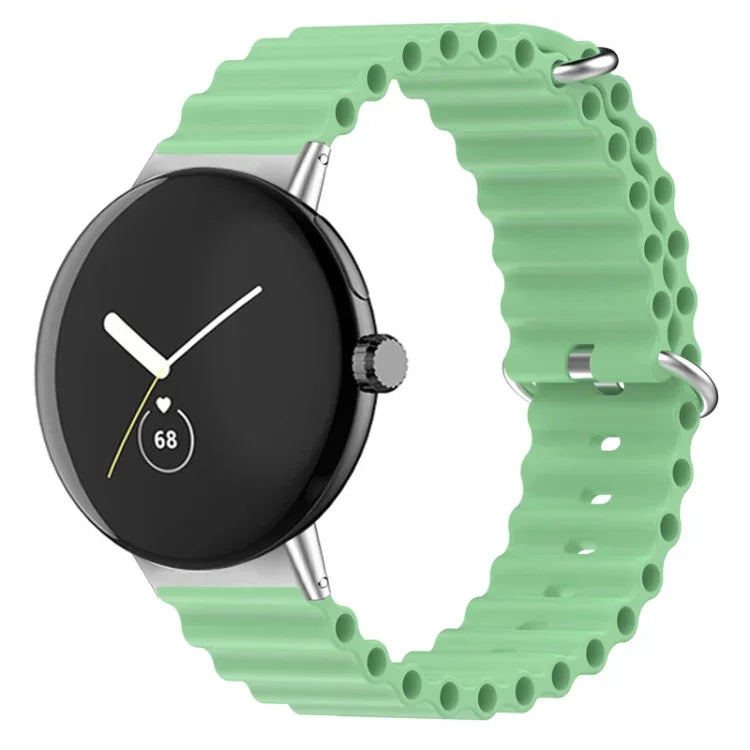 Dây đồng hồ silicone Ocean, cho Google Pixel Watch 4 / 3 / 2 / 1 41mm