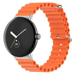 Dây đồng hồ silicone Ocean, cho Google Pixel Watch 4 / 3 / 2 / 1 41mm