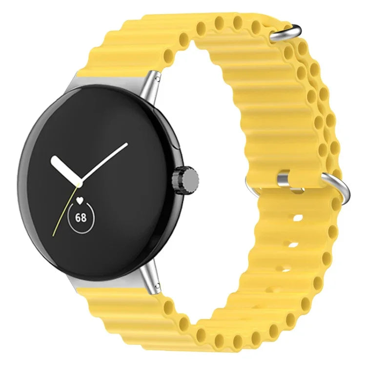 Dây đồng hồ silicone Ocean, cho Google Pixel Watch 4 / 3 / 2 / 1 41mm