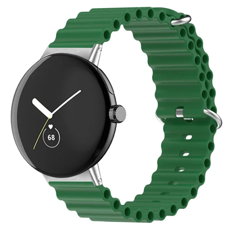 Dây đồng hồ silicone Ocean, cho Google Pixel Watch 4 / 3 / 2 / 1 41mm