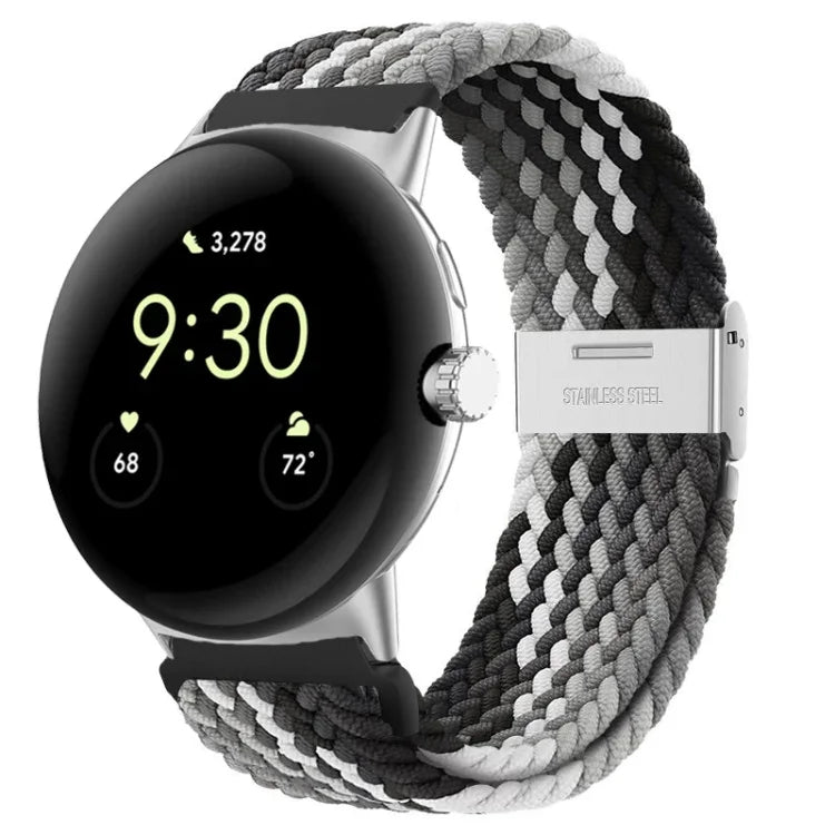 Dây đồng hồ nylon khóa kim loại, dành cho Google Pixel Watch 4 / 3 / 2 / 1 41mm