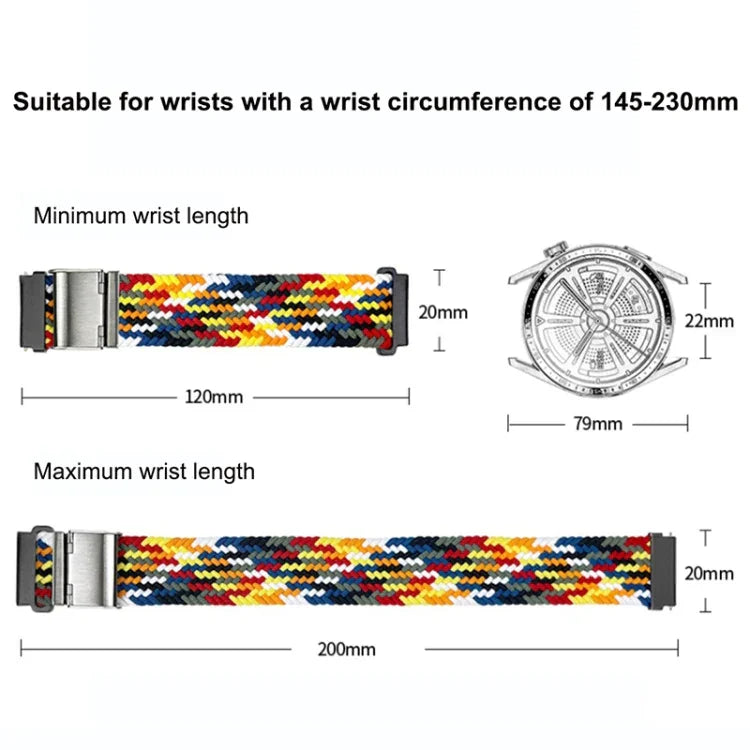 Dây đồng hồ nylon khóa kim loại, dành cho Google Pixel Watch 4 / 3 / 2 / 1 41mm