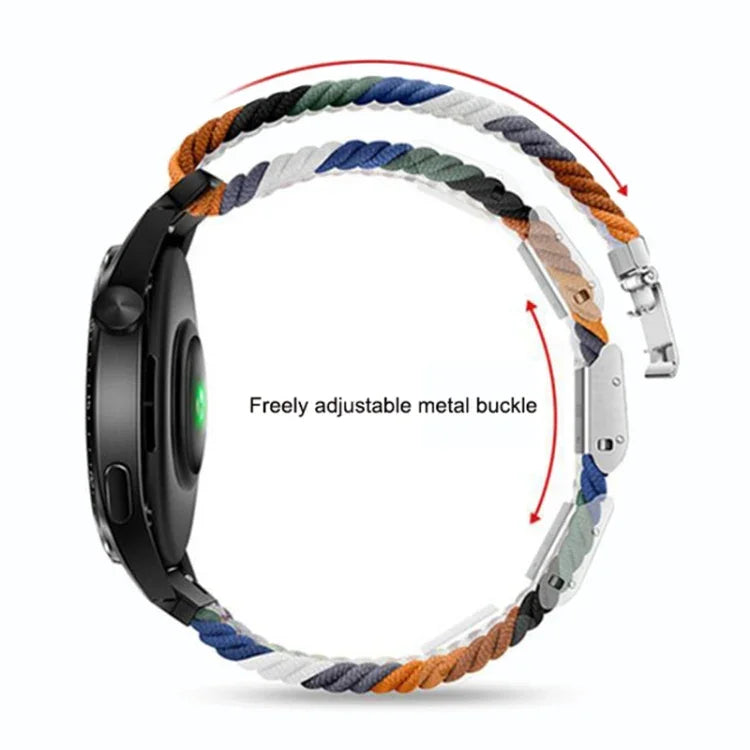 Dây đồng hồ nylon khóa kim loại, dành cho Google Pixel Watch 4 / 3 / 2 / 1 41mm