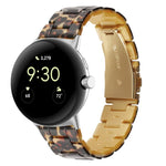 Dây đồng hồ nhựa resin 3 hạt, dành cho Google Pixel Watch 4 / 3 / 2 / 1 41mm