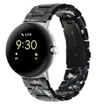 Dây đồng hồ nhựa resin 3 hạt, dành cho Google Pixel Watch 4 / 3 / 2 / 1 41mm