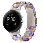 Dây đồng hồ nhựa resin 3 hạt, dành cho Google Pixel Watch 4 / 3 / 2 / 1 41mm