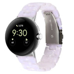 Dây đồng hồ nhựa resin 3 hạt, dành cho Google Pixel Watch 4 / 3 / 2 / 1 41mm