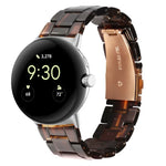 Dây đồng hồ nhựa resin 3 hạt, dành cho Google Pixel Watch 4 / 3 / 2 / 1 41mm