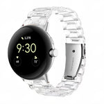 Dây đồng hồ nhựa resin 3 hạt, dành cho Google Pixel Watch 4 / 3 / 2 / 1 41mm