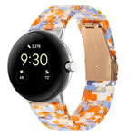 Dây đồng hồ nhựa resin 3 hạt, dành cho Google Pixel Watch 4 / 3 / 2 / 1 41mm