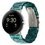 Dây đồng hồ nhựa resin 3 hạt, dành cho Google Pixel Watch 4 / 3 / 2 / 1 41mm
