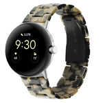 Dây đồng hồ nhựa resin 3 hạt, dành cho Google Pixel Watch 4 / 3 / 2 / 1 41mm
